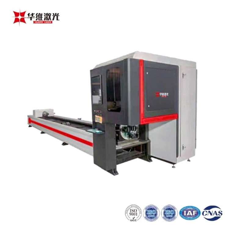 1500W Double-Chucks Tube Fiber Laser Cutting Machine