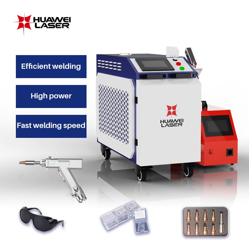 Clean-Result 1500W 2000W 3000W Water-Cooled Handheld Laser Welding Machine para sa De-kalidad na Metal Finishing