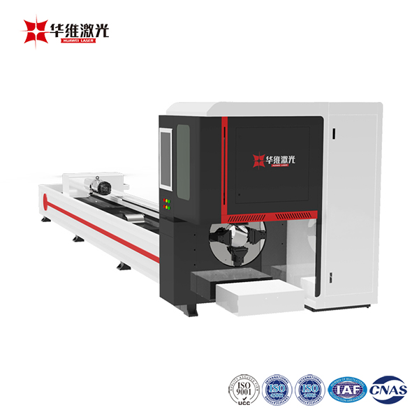 6000W High-precision Double-Chucks Tube Fiber Laser Cutting Machine